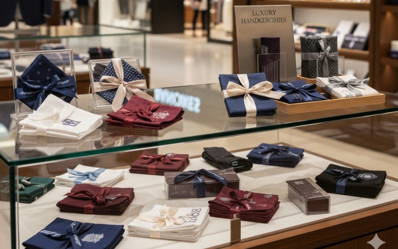 Handkerchief Manufacturers for Apparel Stores