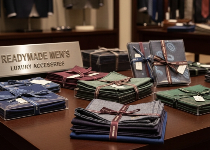 Premium Handkerchiefs for Readymade Men’s Retail Stores