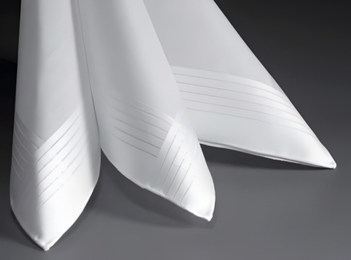 White Border Handkerchiefs