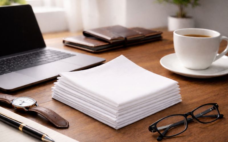 How to Identify High-Quality White Cotton Handkerchiefs